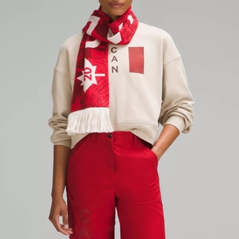 NWT Lululemon Team Canada Future Legacy Scarf Paris 2024 Olympics Scarf